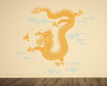 Dragon Wall Decal Chinese Style Vinyl Stickers